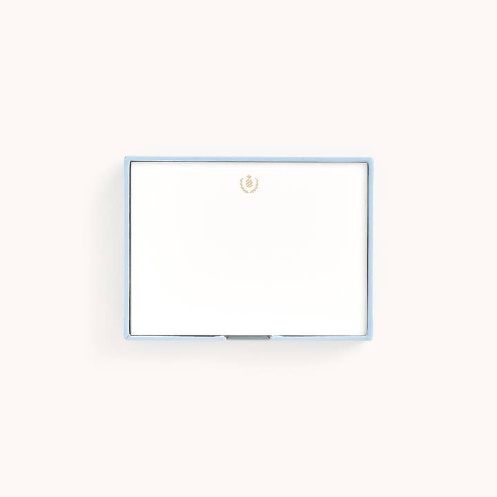 Simplified by Emily Ley – wholesale Stationery/notecard set – Desk Jotter, Carolina Linen
