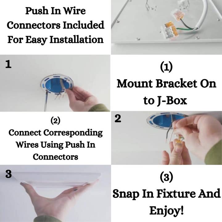 Next Glow - Wholesale Light Bulb/Puck - Flushed Mount Ultra Slim LED Ceiling Light Square6