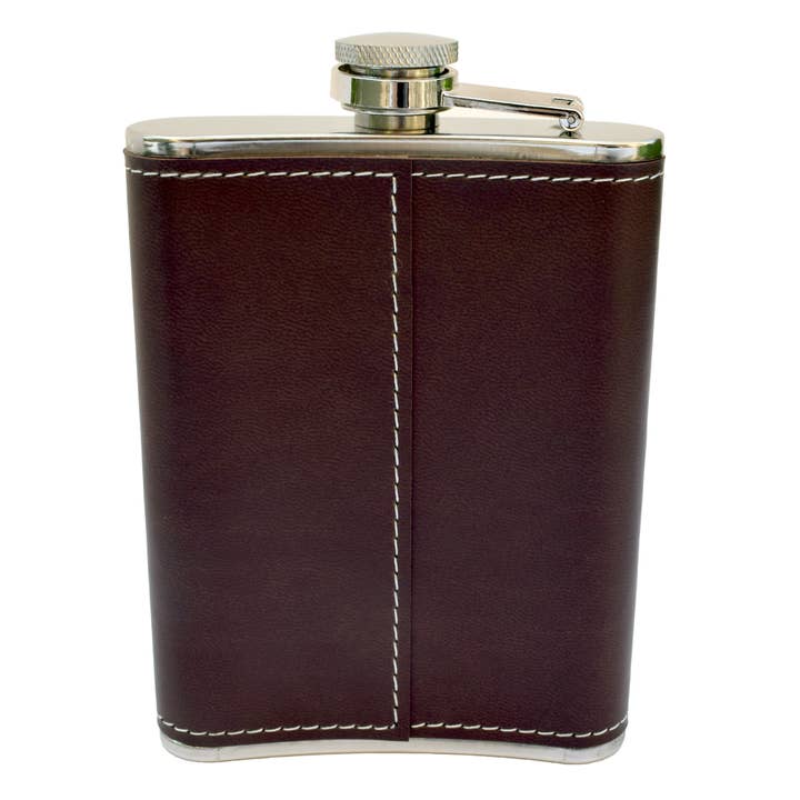 Layne Wilson – Großhandel Taschenflasche – Bourbon on Bottles Lederflasche