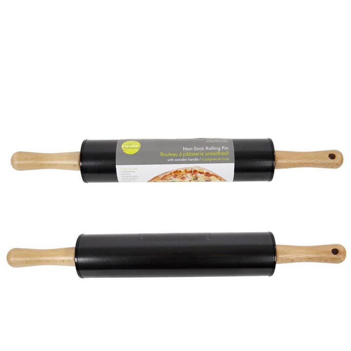 Rouleau à pâtisserie antiadhésif Luciano Gourmet avec manche en bois pour la vente par Luciano Gourmet