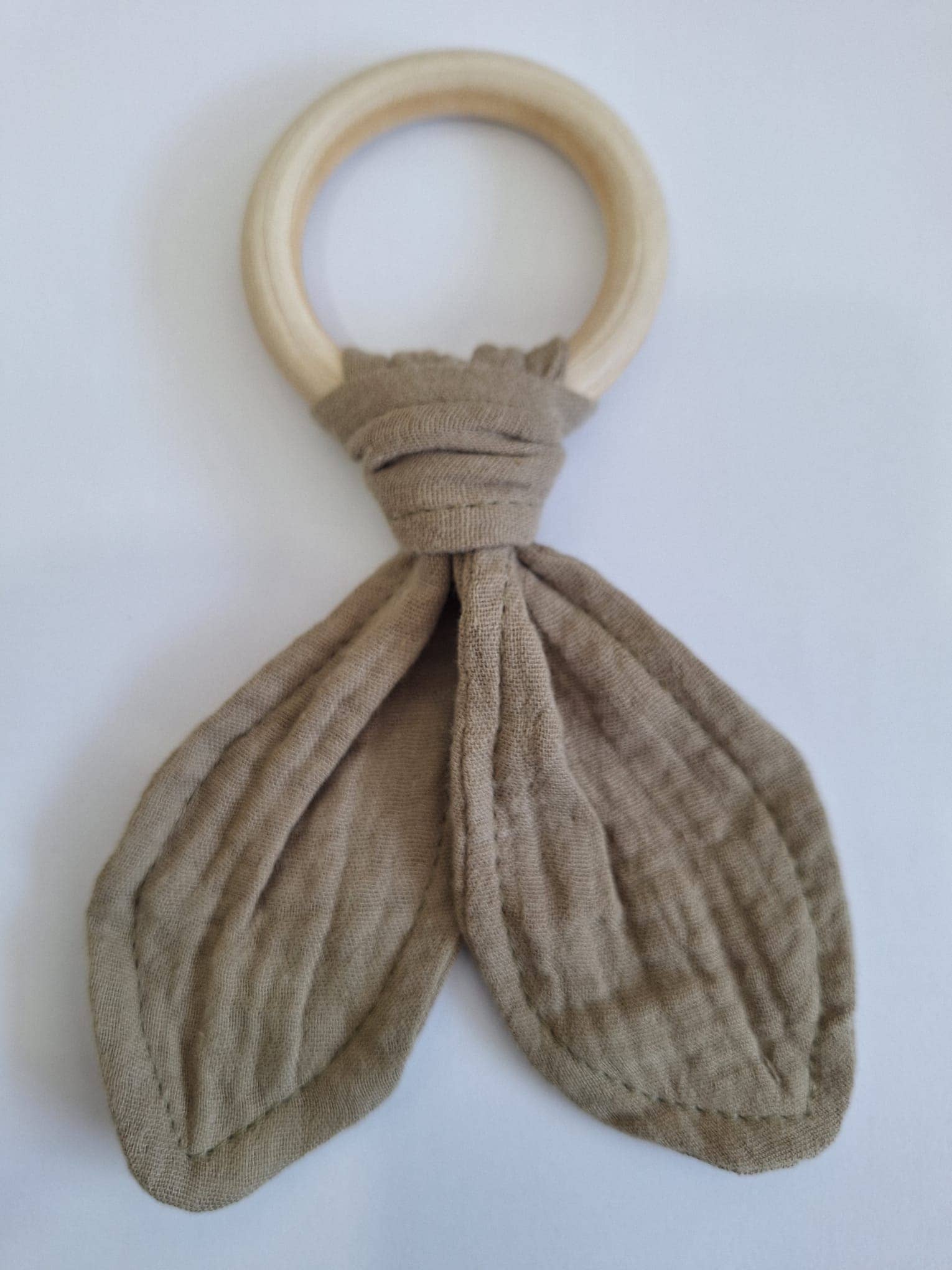 Cotton Socks - Wholesale Teether (Not Clip-On) - Baby - MC-04 Organic Cotton Muslin Teether 16 cm x 8 cm0