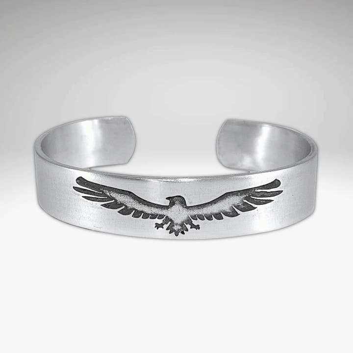 Freebird Cuff Bracelet- Eagle Bird bracelet for men and women for wholesale by Daphne Lorna