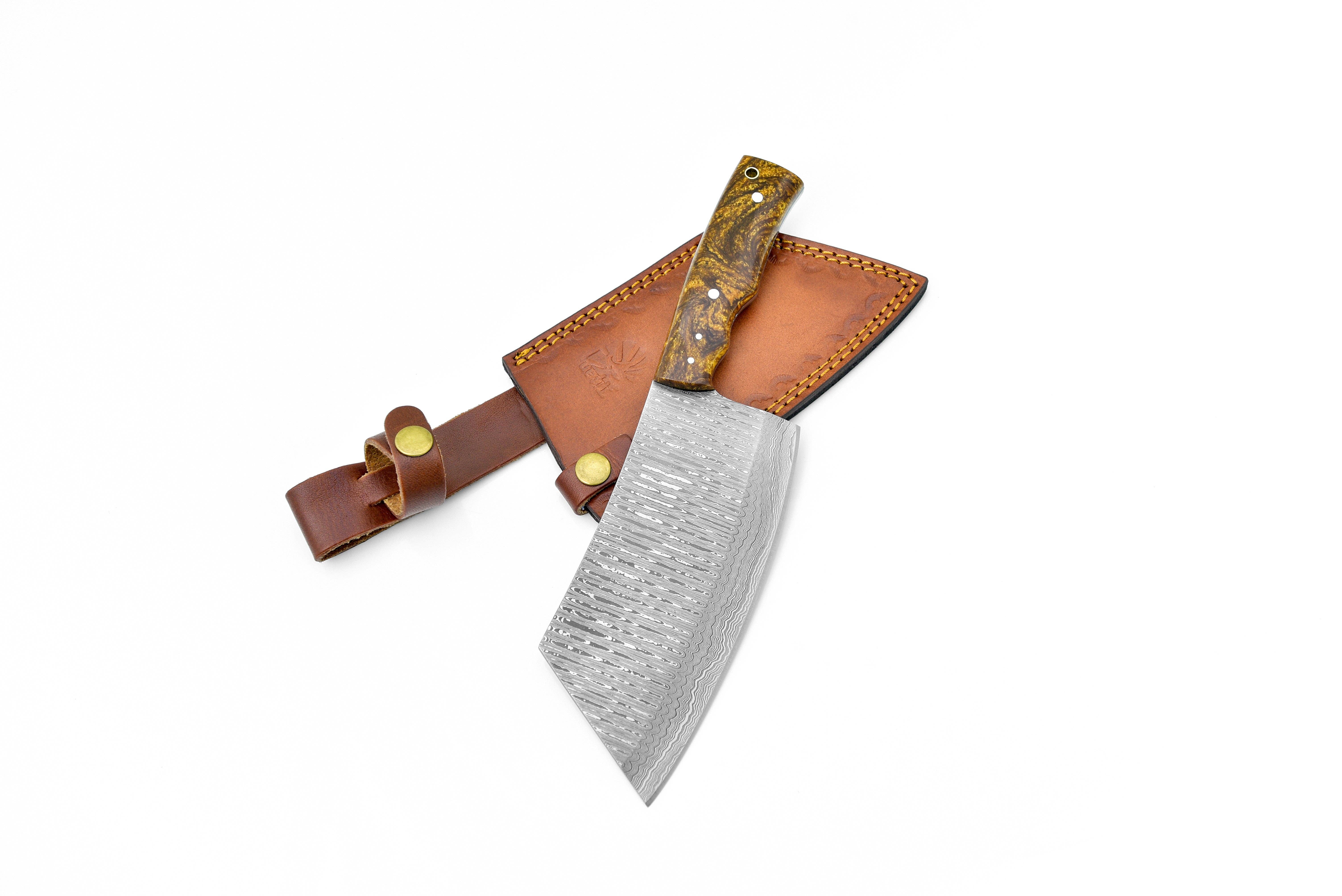 Titan International - Vente Couteau de poche/étui - Résine brune TK-2071