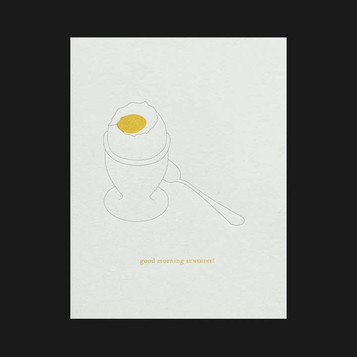 Pancake & Franks - Wholesale Everyday Greeting Card - Good Morning Sunshine — N° 216