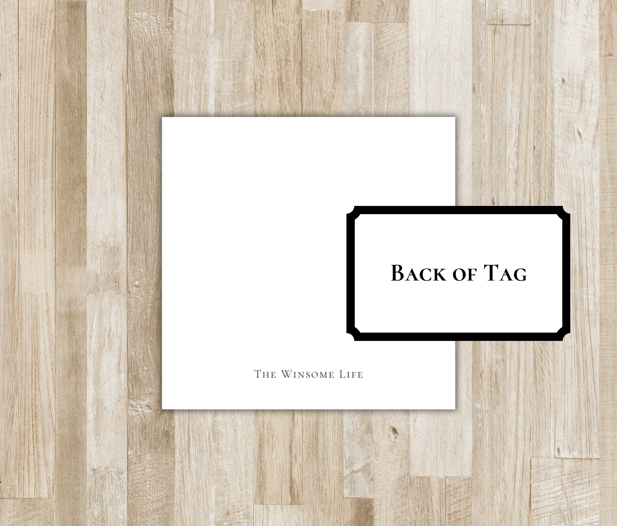 The Winsome Life Stationery – Engroshandel Brevpapir/sæt med noteskort – Julekrans Personlige Gaveetiketter eller Klistermærker | Monogram Feriegaveetiketter | Tilpassede Julegaveetiketter eller Klistermærke5