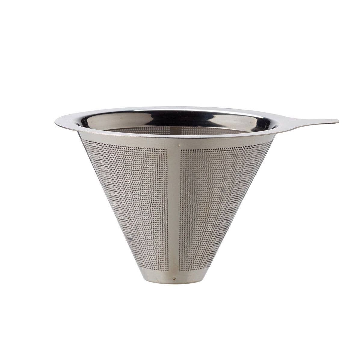 HIC - Harold Import Co. - Wholesale Kitchen Tool/Gadget - Fino Pour Over Stainless Steel Coffee Filter0