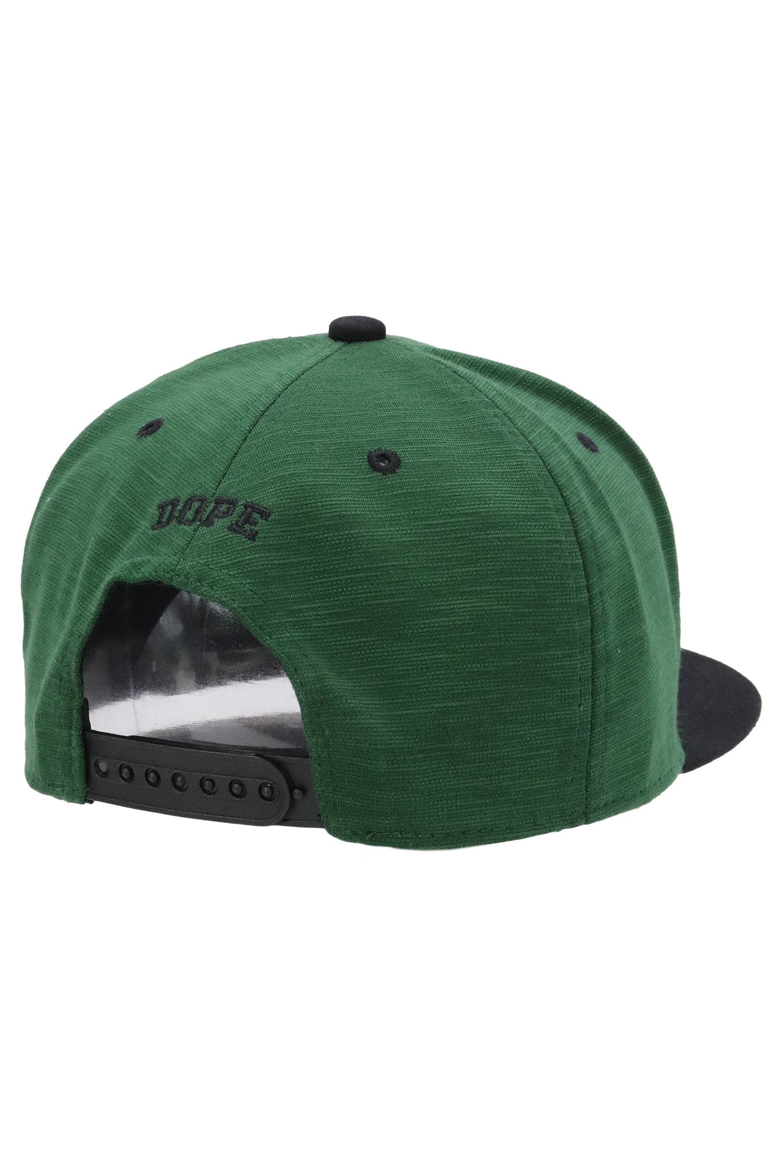 Cap Zone - Wholesale Flat Brim Cap - Unisex - Marijuana Chrome Logo Tweed Flat Brim Cap6