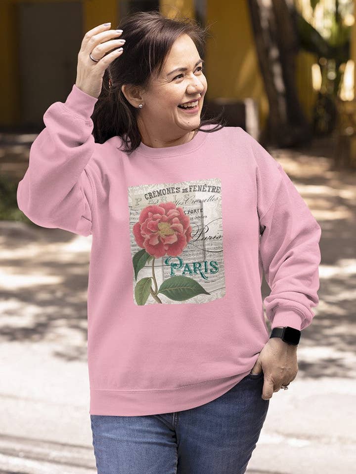 Musical Paris Iii Sweatshirt Jennifer Goldberger Designs for wholesale by SmartPrintsInk