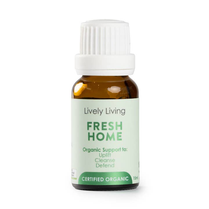 Fresh Home - Certified Organic Essential Oil Blend 15ml for wholesale by Lively Living