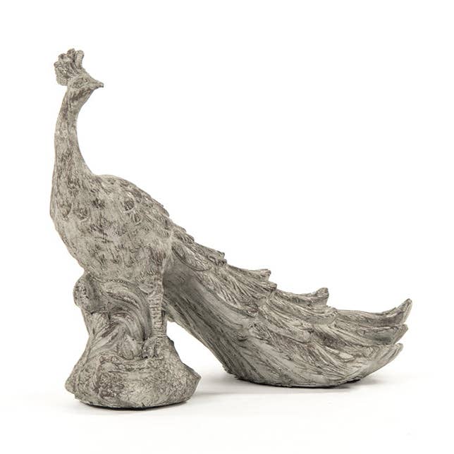 Resin påfuglstatue (7051S) for engroshandel hos Zentique Inc.