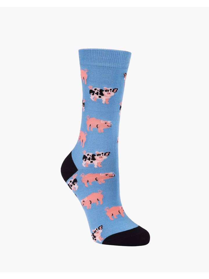 SKY WOMENS MISS OINK BAMBOO SOCK for wholesale on Faire1