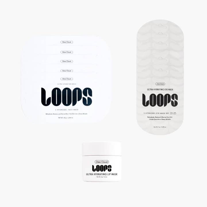 LOOPS - Wholesale Skincare Face Mask - The Total Loop: Dew Cloud