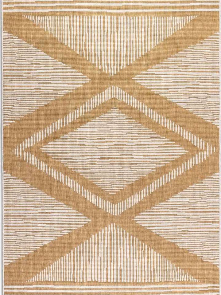 Tappeto Reversibile per Interni ed Esterni Gemini – Design a Rombo per la vendita all'ingrosso da parte di THE RUGS