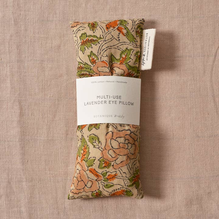 Multi-Use Lavender Eye Pillow | Fairytale Printed Cotton for wholesale by Botanique Workshop