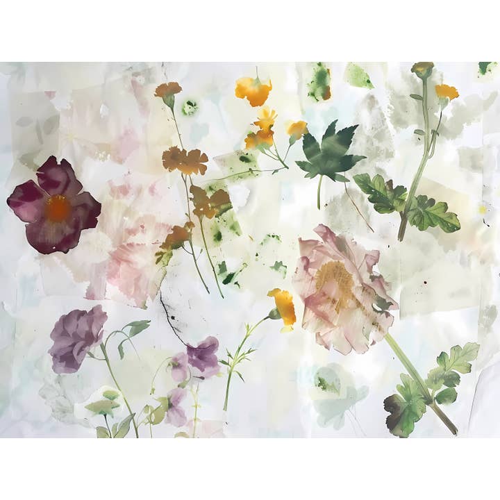Craft Kreatively - Vendita all'ingrosso Attrezzature per lavoretti e fai da te - Flora Pressata | Carta di Riso per Decoupage | 6 disegni | A4