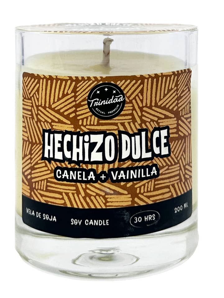 SWEET SPELL GLASS CANDLE 200 ML. for wholesale by trinidad