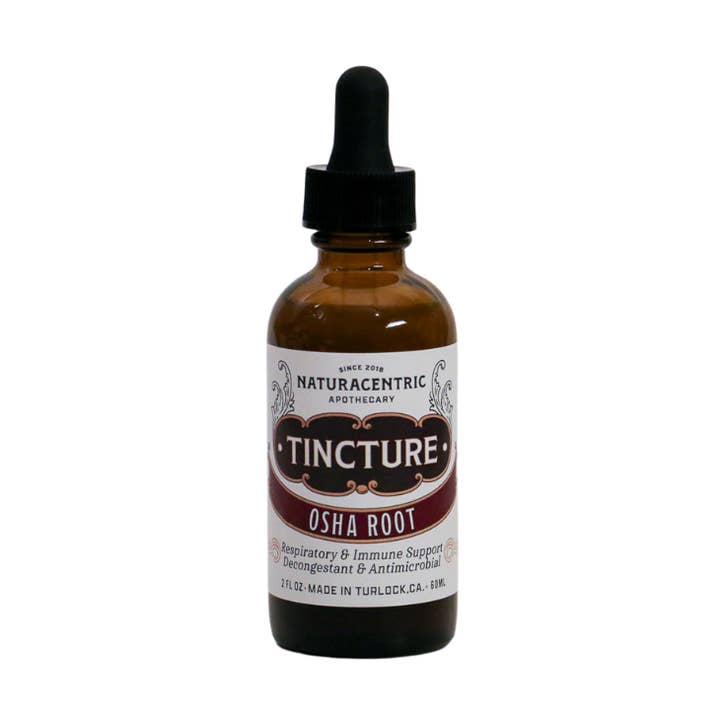 Tintura di radice di Osha per la vendita all'ingrosso da parte di Naturacentric