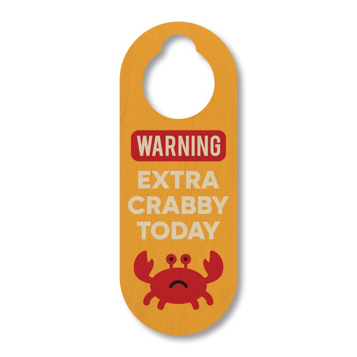 Crabby Door Hanger for wholesale by Popclox