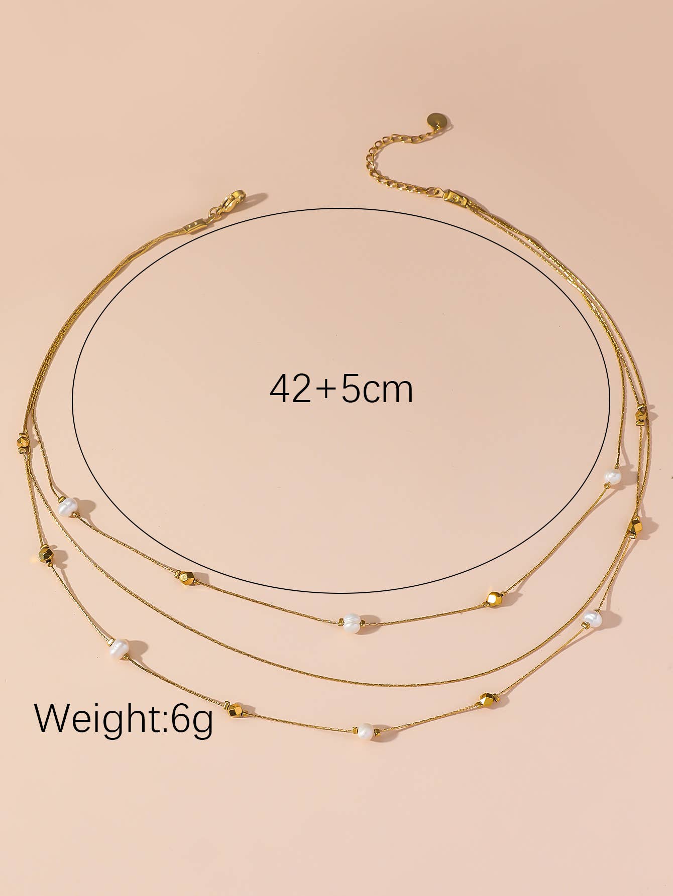 Blossom bijoux - Vendita all'ingrosso Collane a catena e maglie - Collana in acciaio inox con catena regolabile1