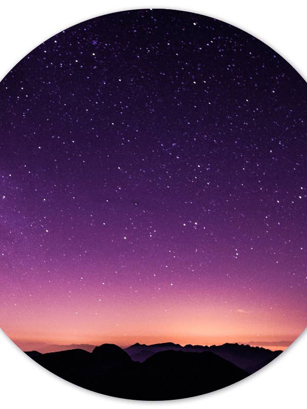 Muurcirkel night sky for wholesale by Label2X B.V.