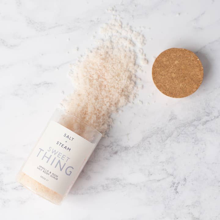 Salt + Steam - Wholesale Body Scrub/Exfoliant - Sweet Thing - Rose & Vanilla Body Scrub 302g2