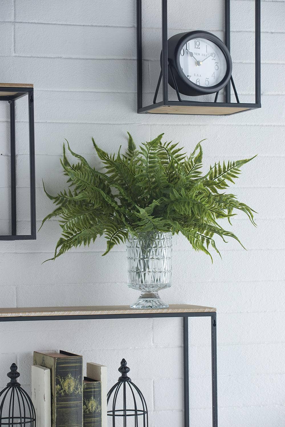 A&B Home Group Inc. – Engroshandel Vase – D4x7,5" Diamond Radiance Glasvase8