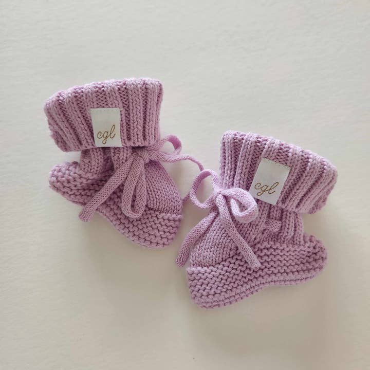 BABYSCHOENTJES - LILA voor wholesale door CG Lane Co
