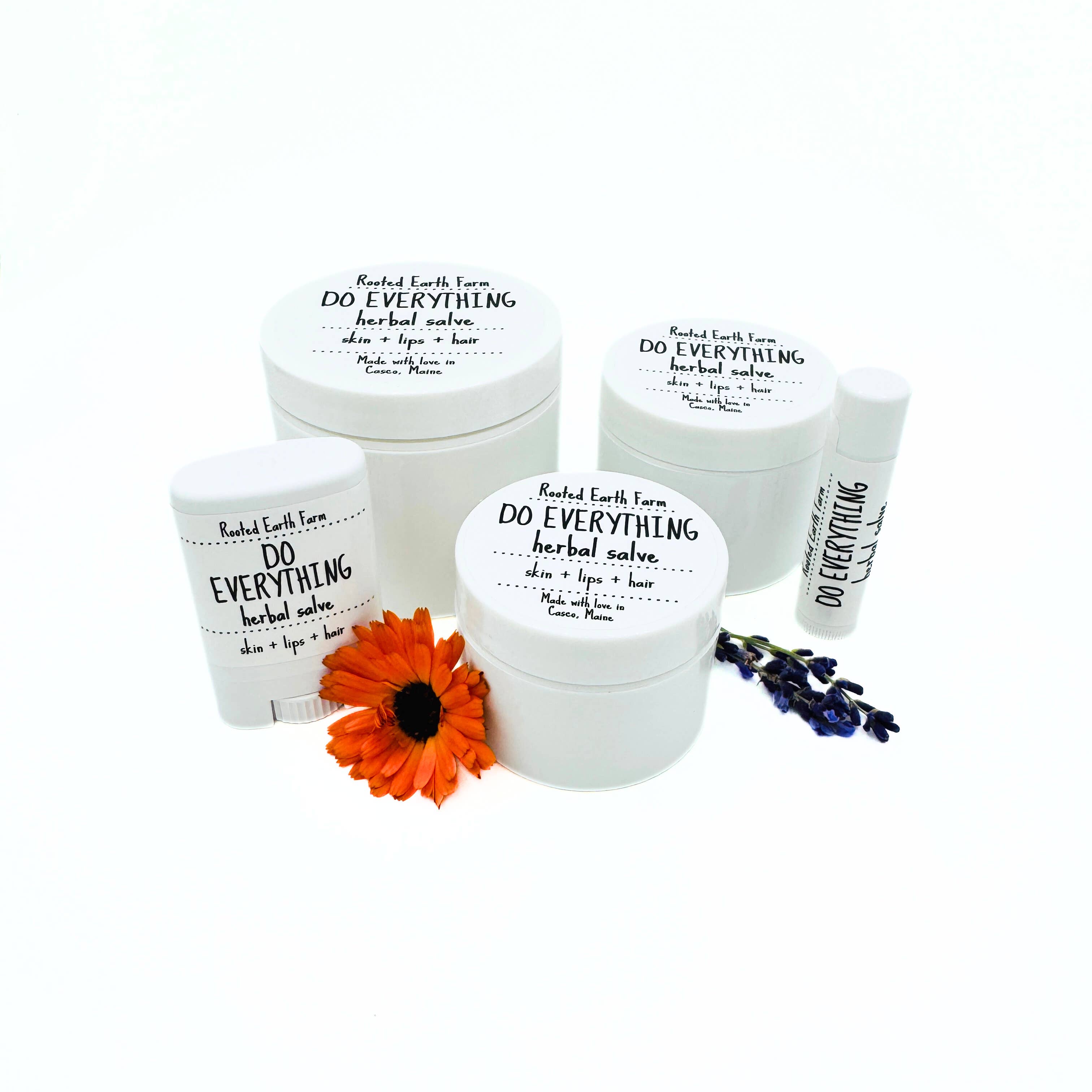 Rooted Earth Farm + Apothecary - Wholesale Healing Salve/Balm/Cream - Do Everything Salve - 3 Size Options6