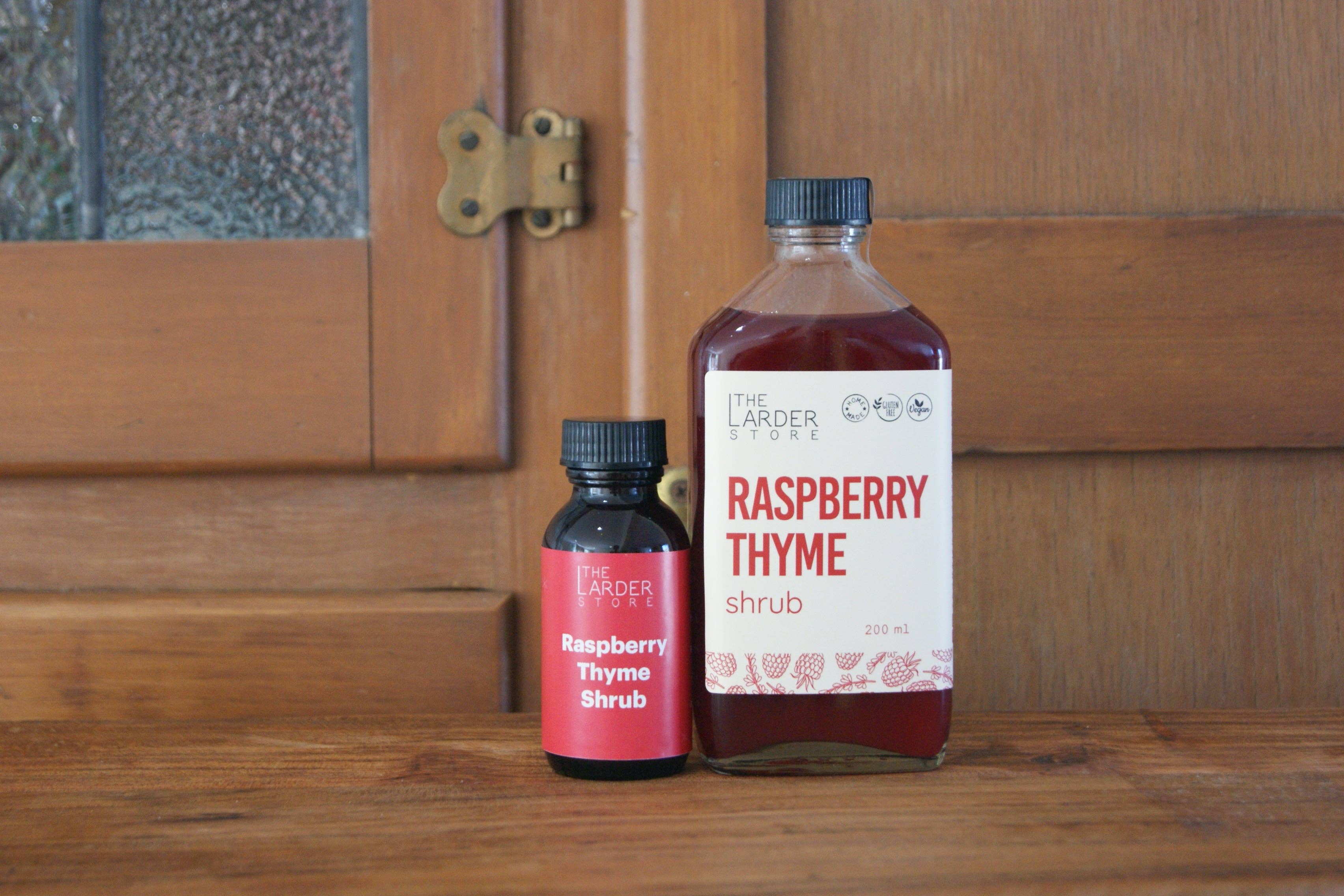 The Larder Store - Wholesale Cocktail mix/syrup - Raspberry-Thyme Shrub2