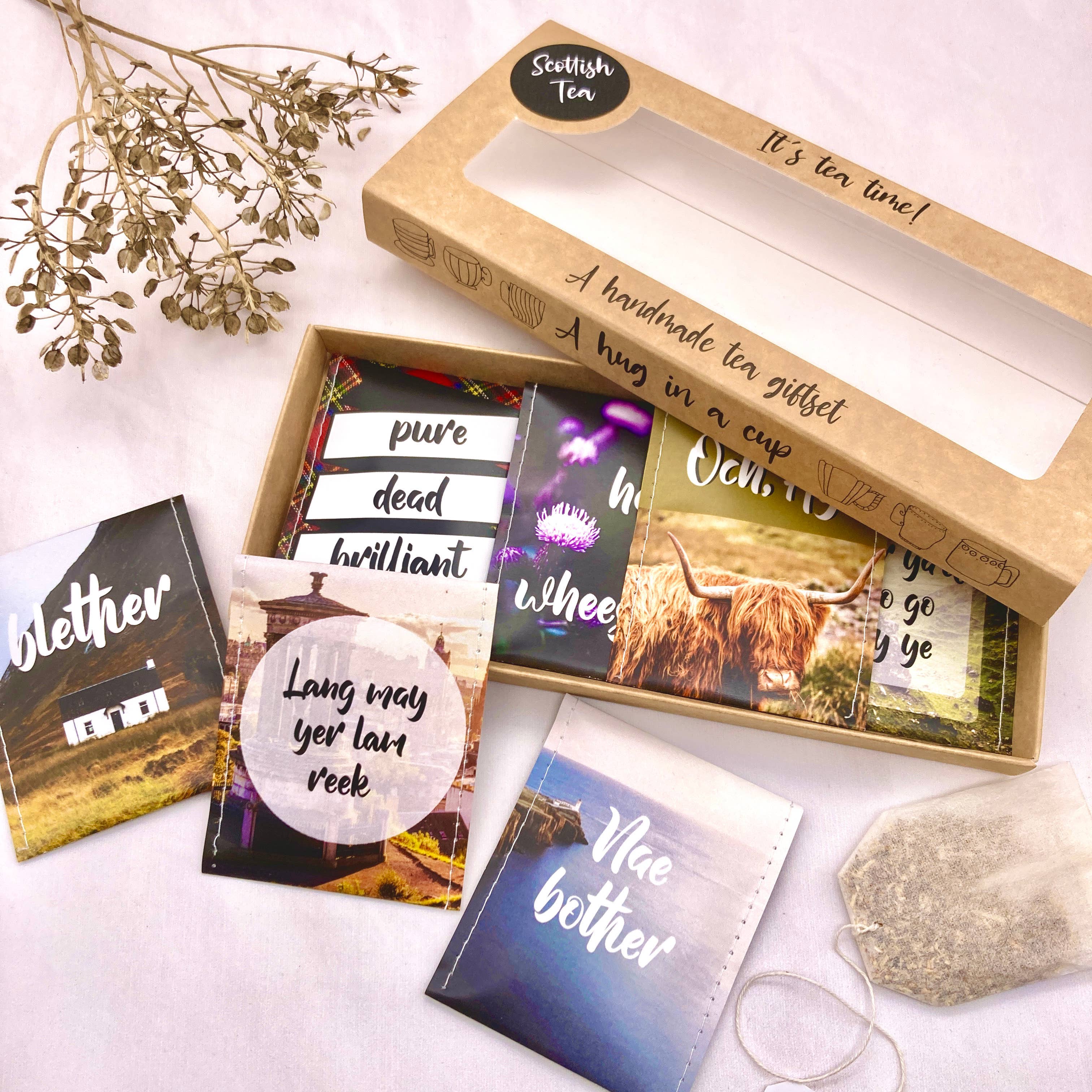 Victoria Mae Designs – wholesale Tea bags – Scottish Tea Gift Set2