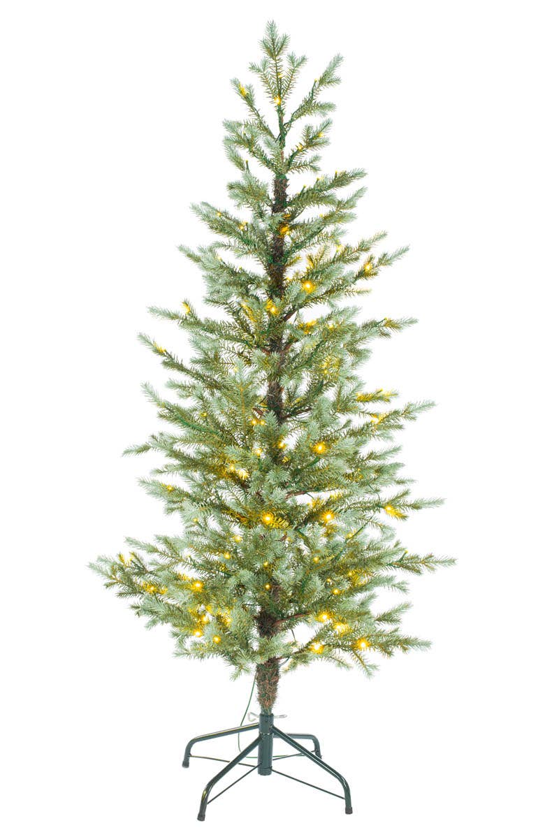 Starlight Collection – Árvore de Natal artificial por atacado – Árvore de Natal Spruce com LED Azul NOVA com Suporte de Metal5