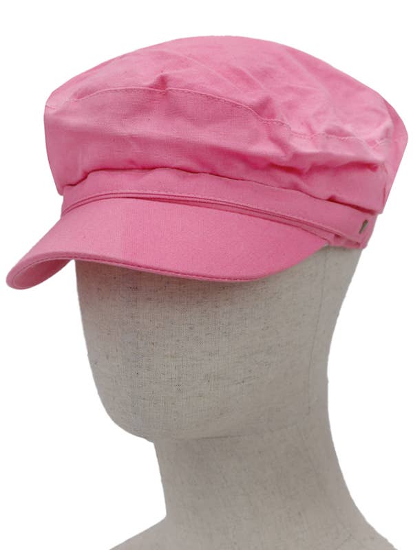 Solid Colored Cabby Newsboy Baker Boy Cap for wholesale by Cap Zone