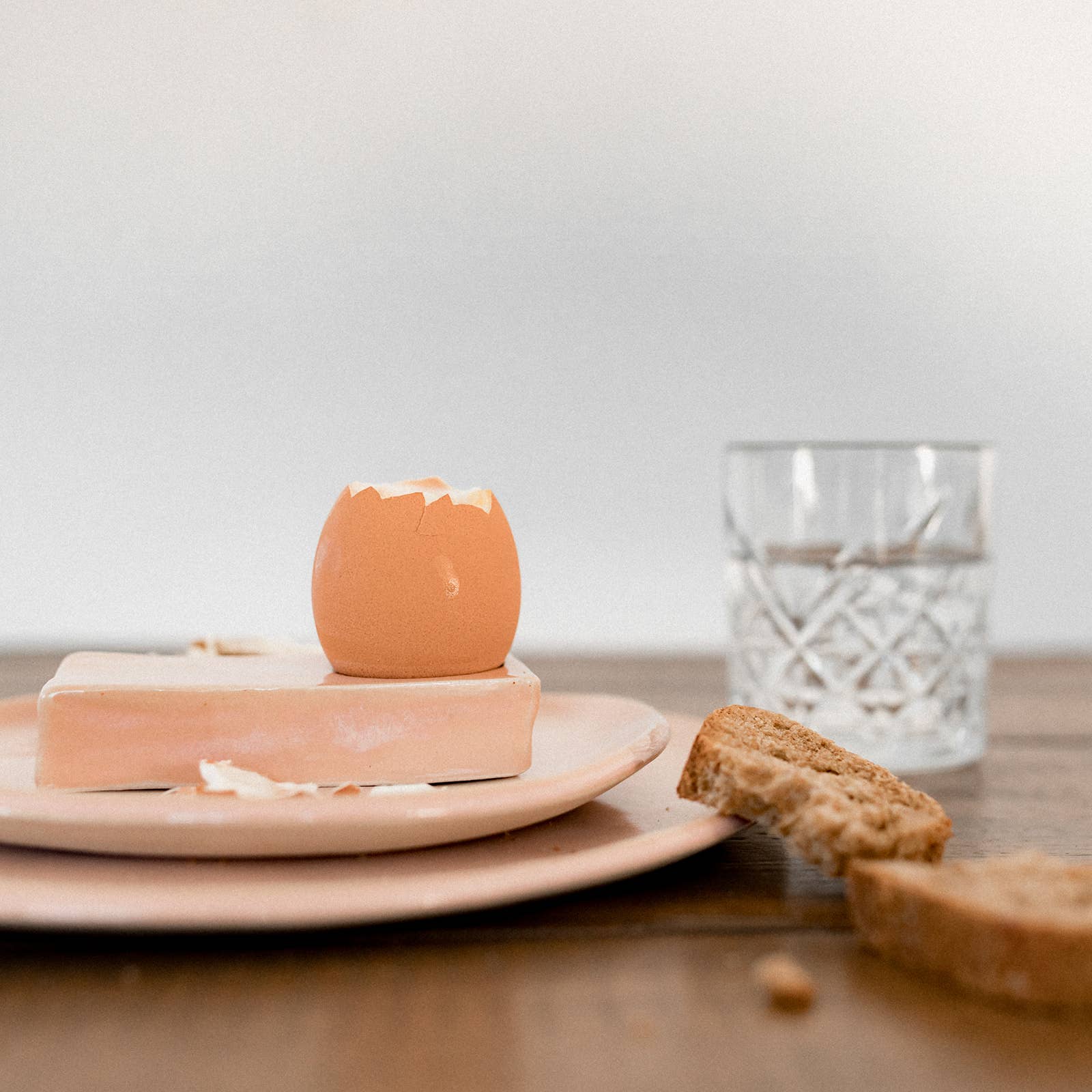 Claycraft - Wholesale Egg Cup/Holder - Handmade minimalist rectangular egg cup1