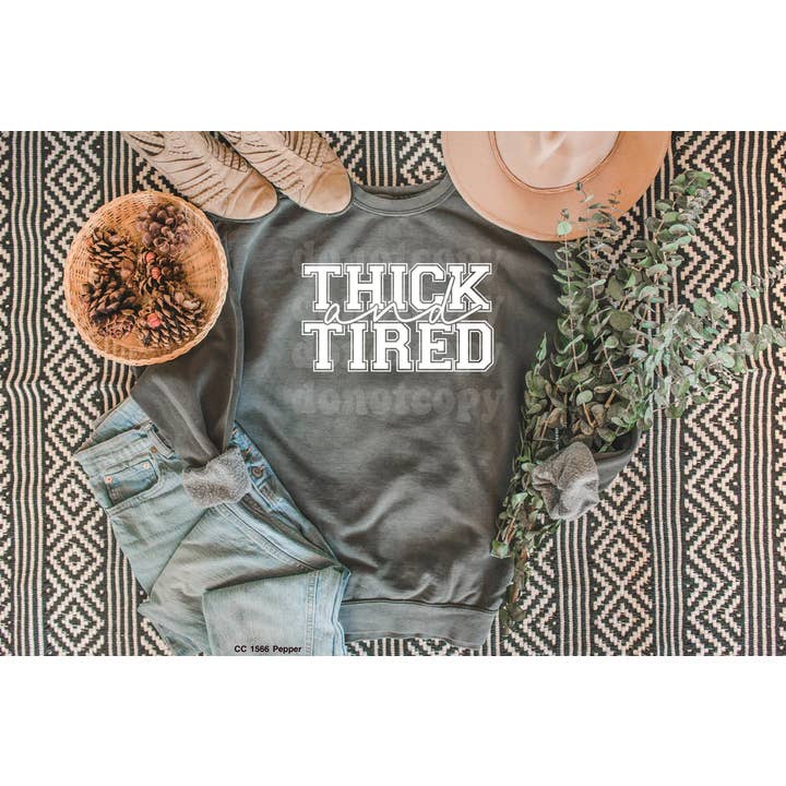 Dick und müde für den Großhandel von Custom Gifts and Tees