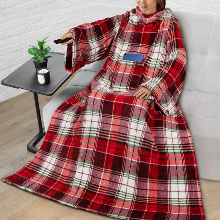 Pavilia - Vendita all'ingrosso Plaid - Coperta con maniche - Tasca applicata193