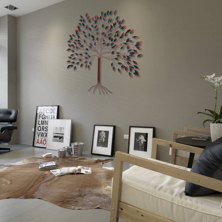 Peterson Housewares & Artwares - Wholesale Wall Accent - Tree of Life Wall Mountable Original Artwork7