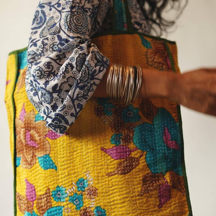 Annahmol - Wholesale Tote Bag - Women's - Vintage Textile one of a kind Cotton Totes9