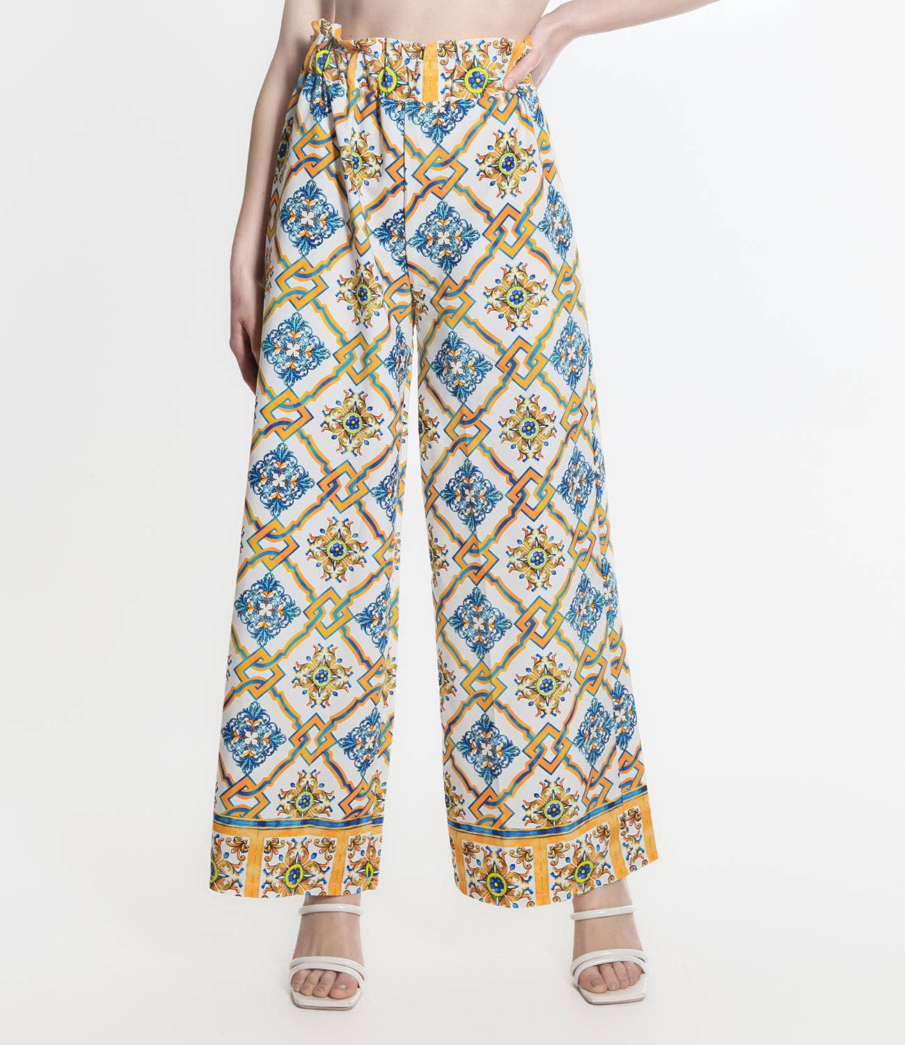 WHITE SICILIA PANTS for wholesale on Faire