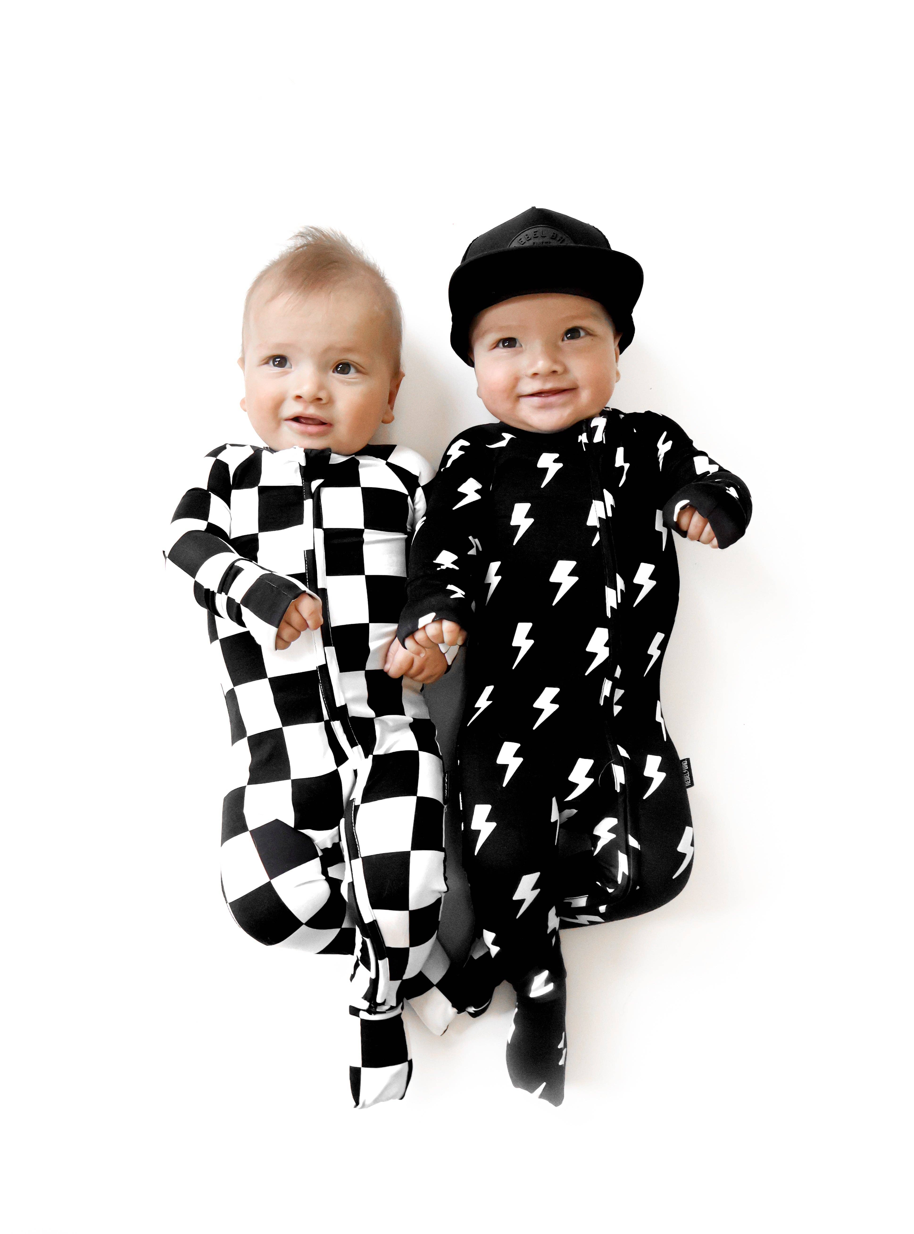 Rebel Bro - Wholesale Slaappak - Baby - Bamboe Zippy Slaapzak in Jagger3
