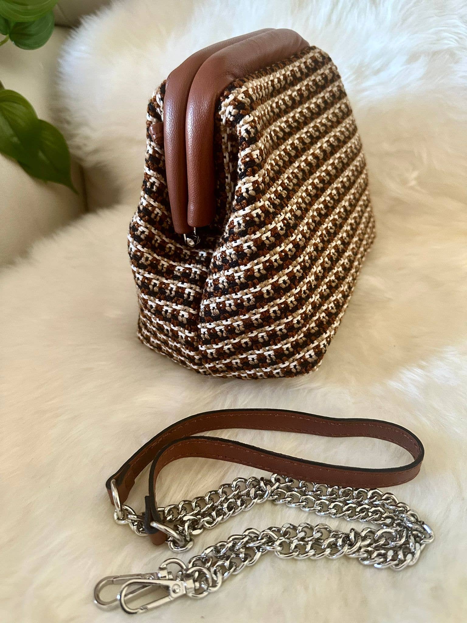 Zhade - Wholesale Clutch Bag - Women's - Fabric and leather pouch3