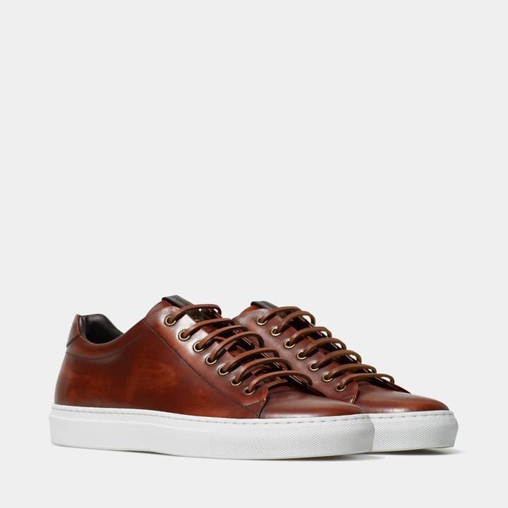 Timeless Gino Leather Sneakers for wholesale on Faire