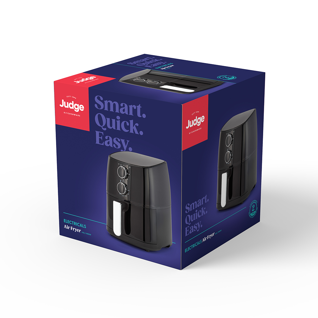 Judge UK – wholesale Kitchen appliance – Judge Electricals, Air Fryer, 4L2