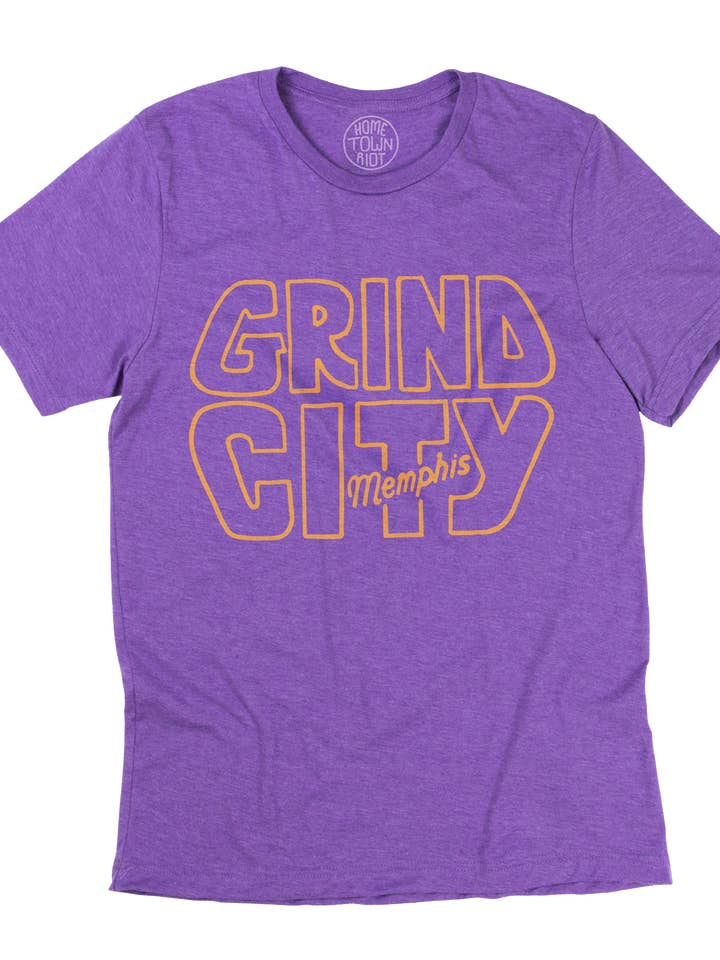 Grind City Memphis-T-Shirt für den Großhandel von HomeTown Riot