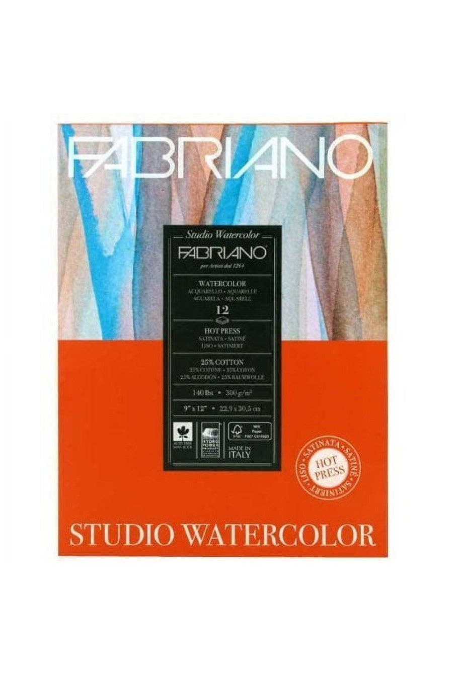 Chartpak, Inc. - Wholesale Sketchbook/Sketchpad - Fabriano Studio Watercolor Pad15
