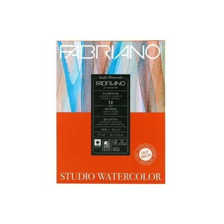 Chartpak, Inc. - Wholesale Sketchbook/Sketchpad - Fabriano Studio Watercolor Pad15