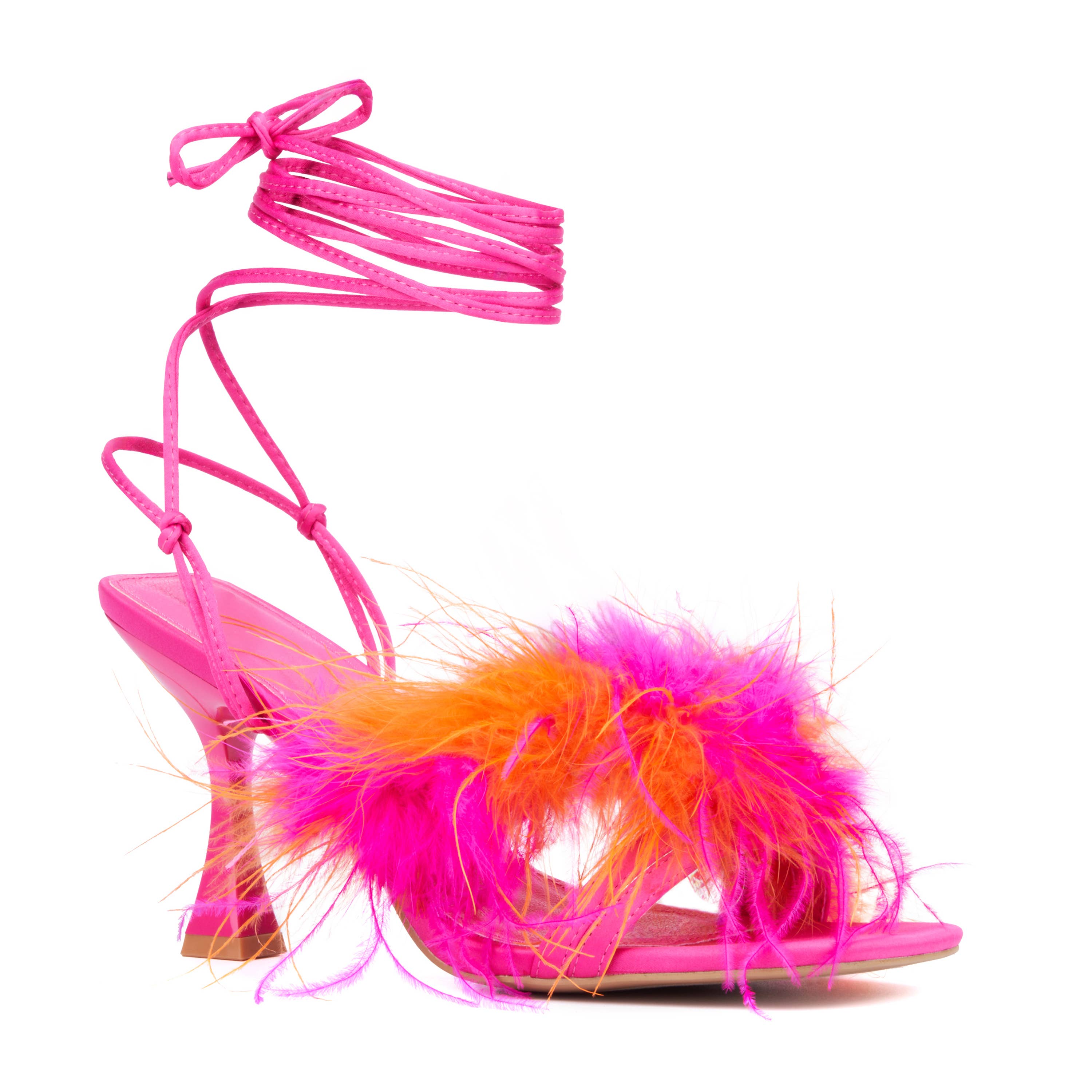 S3 Holding - Venta al por mayor Zapatos de tacón - Mujer - Sandalia de tacón con cordones Georgia para mujer de New York & Company1