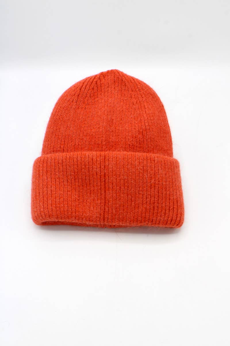 Hologramme Paris - Wholesale Beanie - Men's - Classic plain Angora hat26