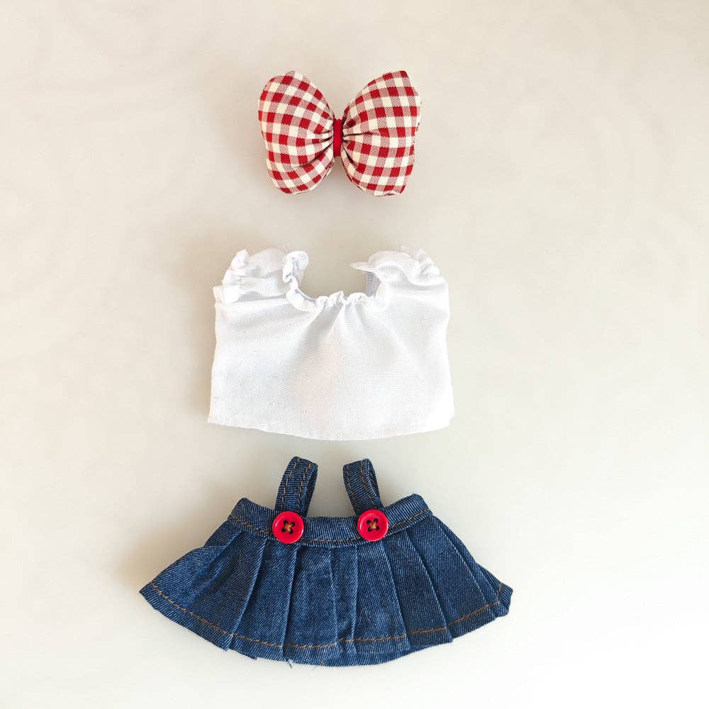 Little Trendy - Wholesale Doll Clothing - Kids - Sweet princess skirt set for 17cm dolls1