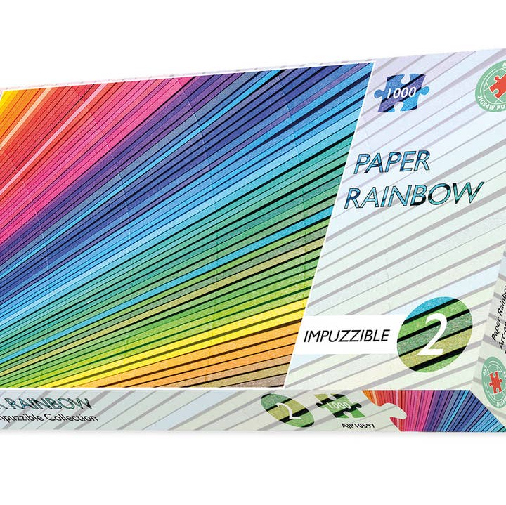All Jigsaw Puzzles – wholesale Puzzle – Adult – Paper Rainbow - Impuzzible No.2 - Impuzzible 1000 piece0