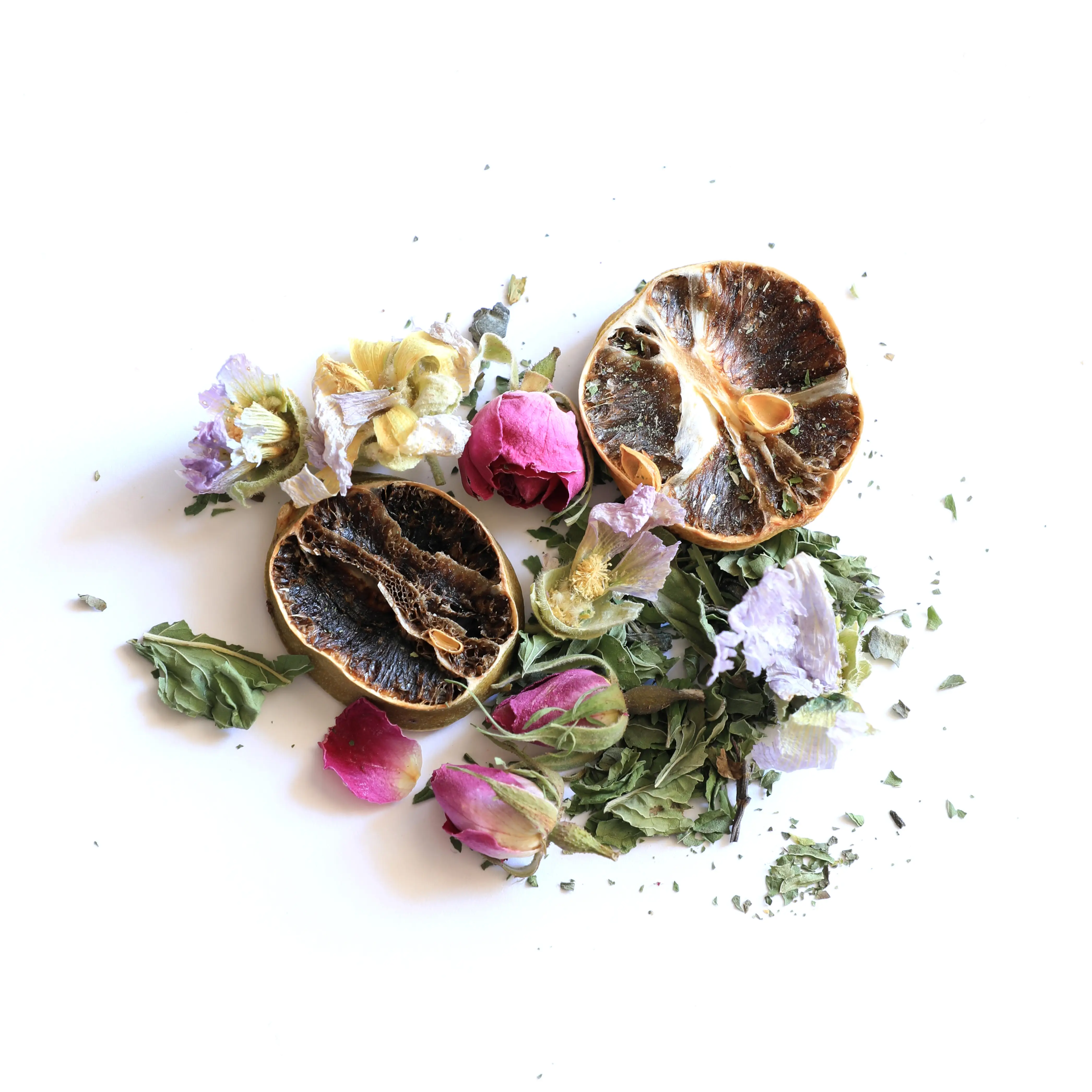 Mercede&Co – Engroshandel Løs te – Evening Herbal Tea - Naturlig urteblanding til afslapning om aftenen1